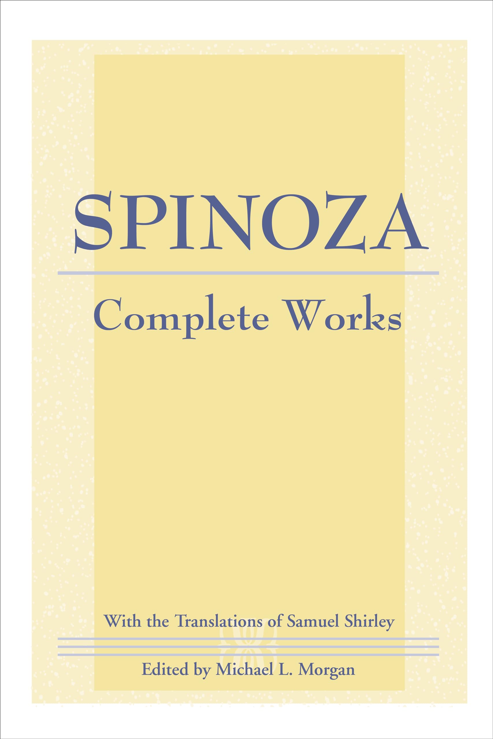 Spinoza: Complete Works,Used