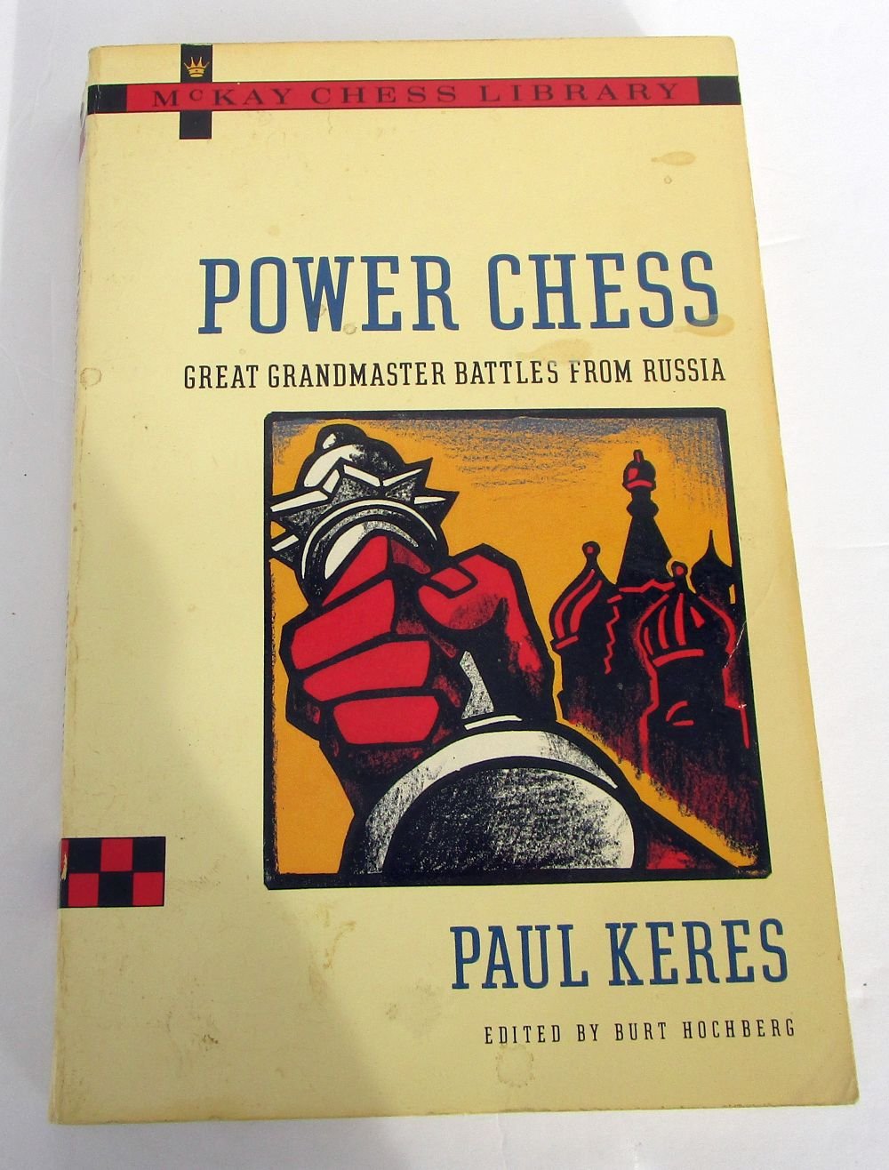 Power Chess: Great Grandmaster Battles from Russia,Used