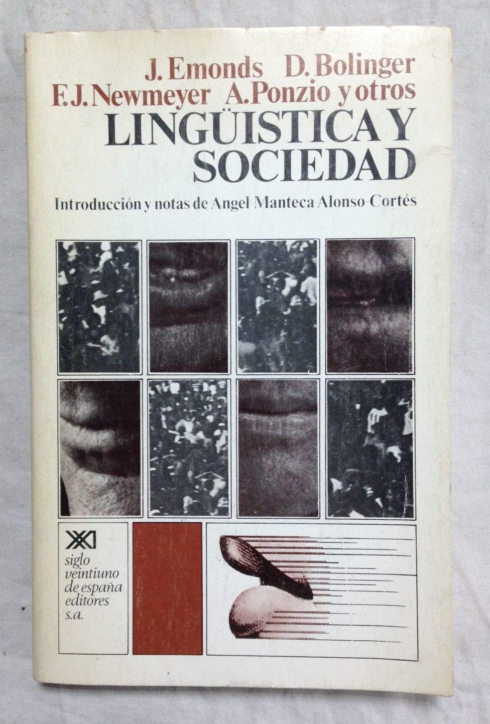 Lingstica y sociedad (Spanish Edition),Used