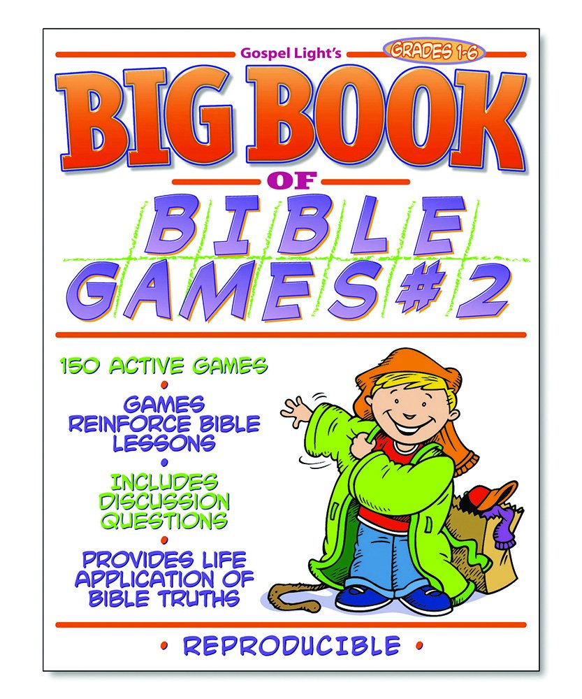 Big Book Of Bible Games #2,New