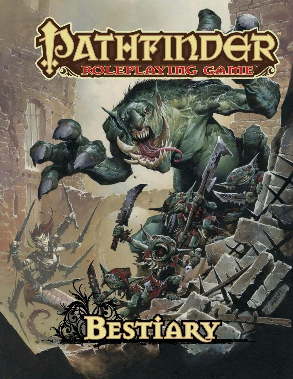 Pathfinder Roleplaying Game: Bestiary 1 (PATHFINDER RPG BESTIARY 2),Used