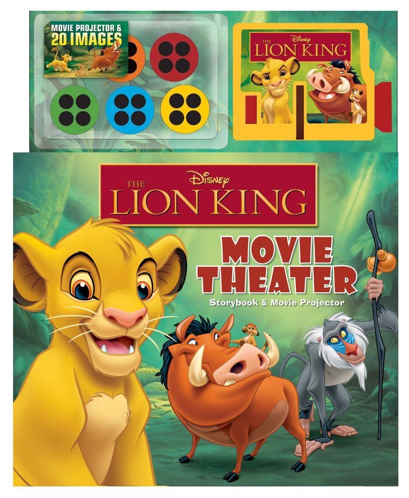 Disney The Lion King Movie Theater: Storybook & Movie Projector,New