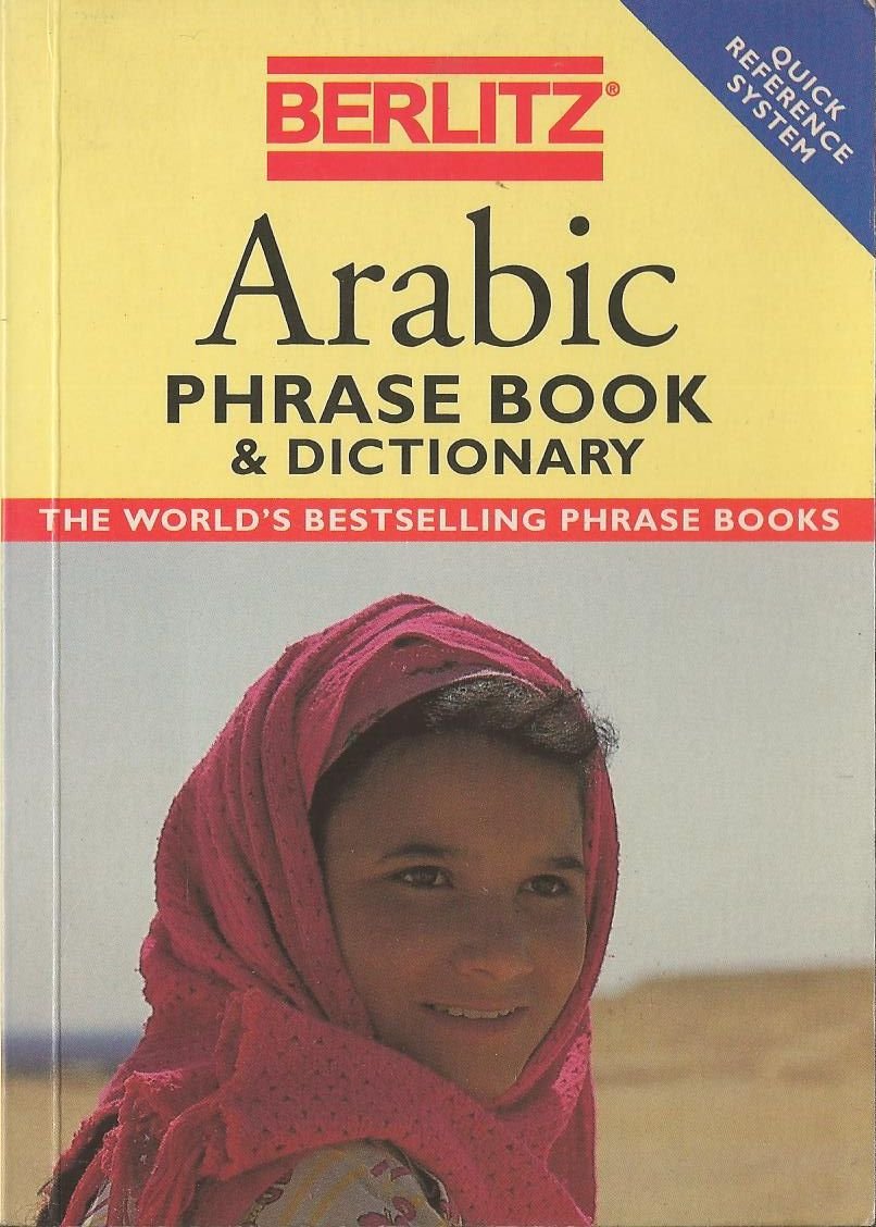 Berlitz Arabic Phrase Book & Dictionary,Used