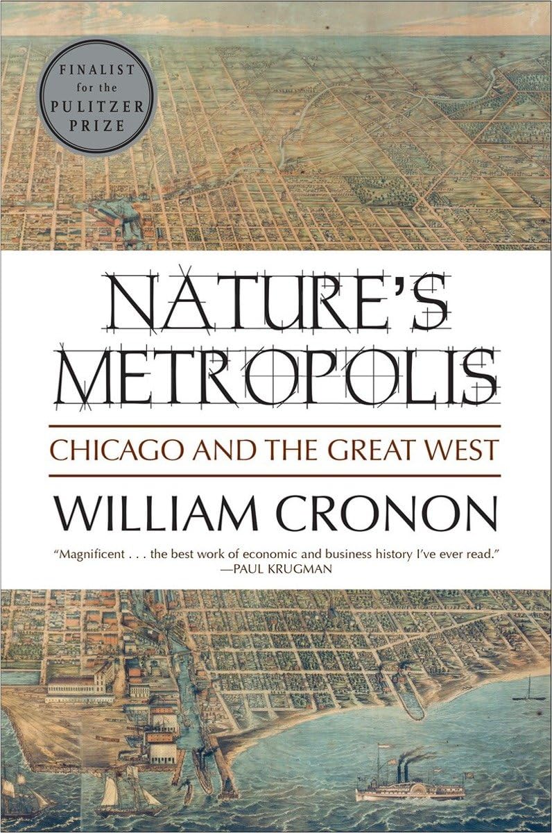 Nature'S Metropolis: Chicago And The Great West,New