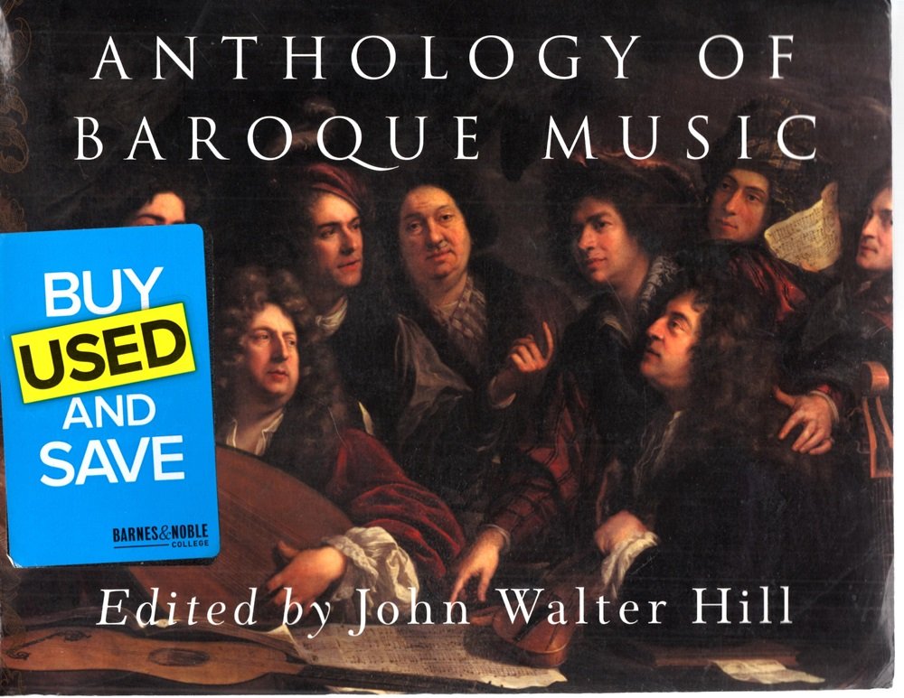 Anthology of Baroque Music (Norton Introduction to Music History),Used