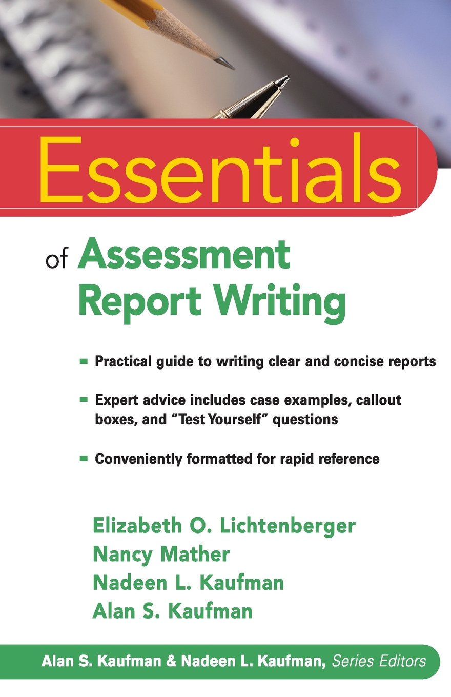 Essentials of Assessment Report Writing,Used