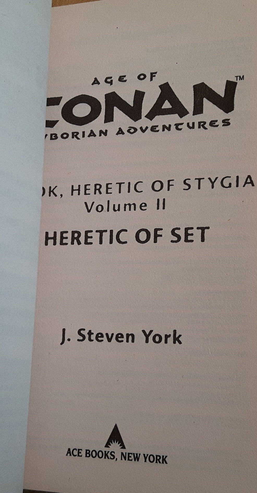 Heretic of Set: Anok, Heretic of Stygia Volume II,Used