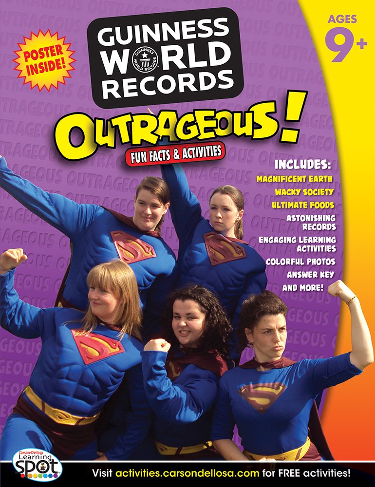 Outrageous!, Grades 4 6 (Guinness World Records),Used