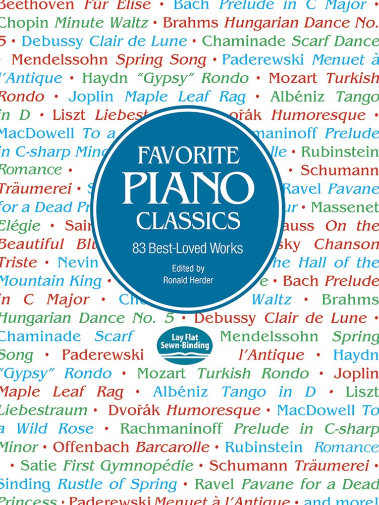 Favorite Piano Classics (Dover Classical Piano Music),Used