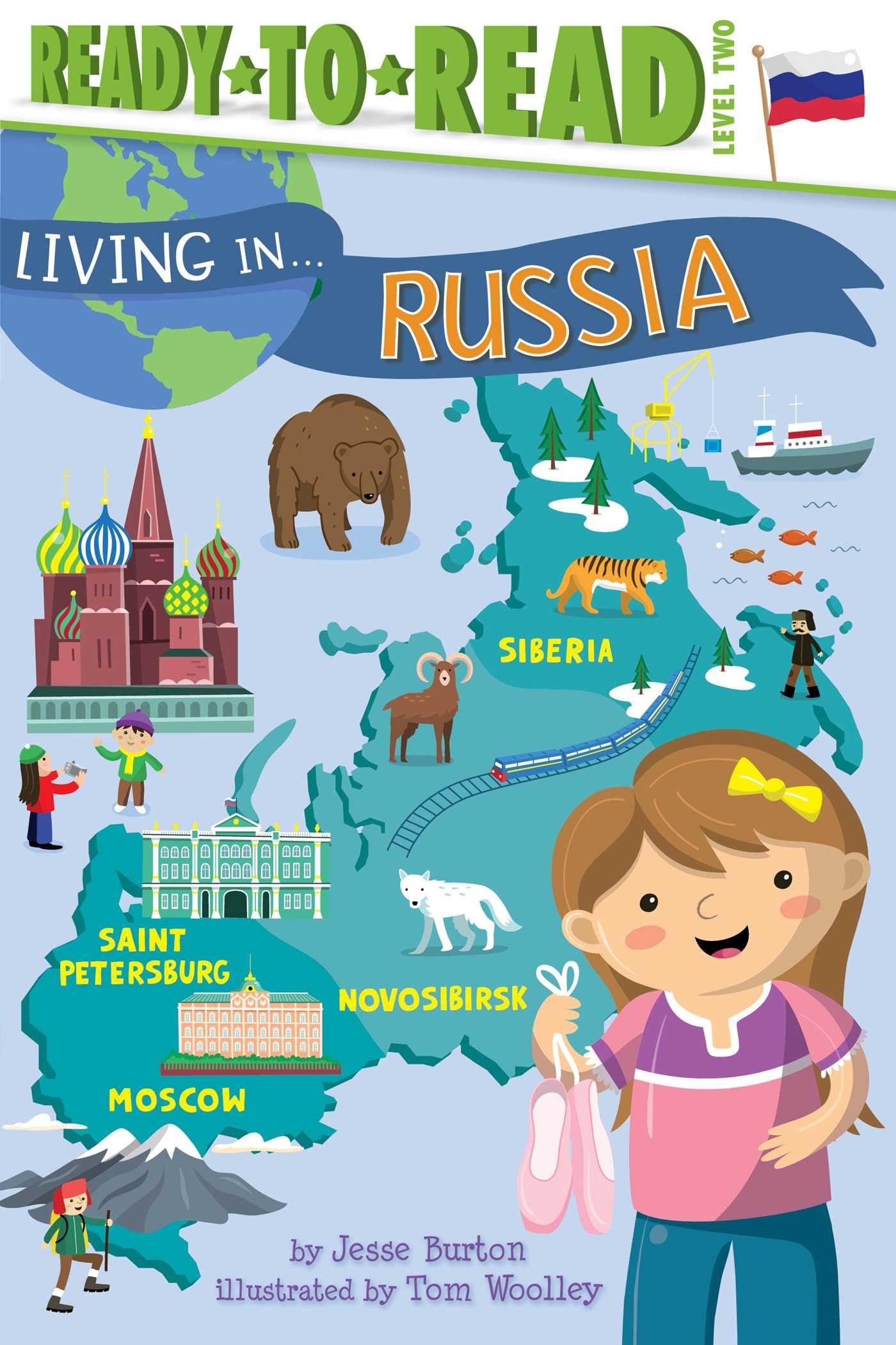Living in . . . Russia: ReadytoRead Level 2,Used