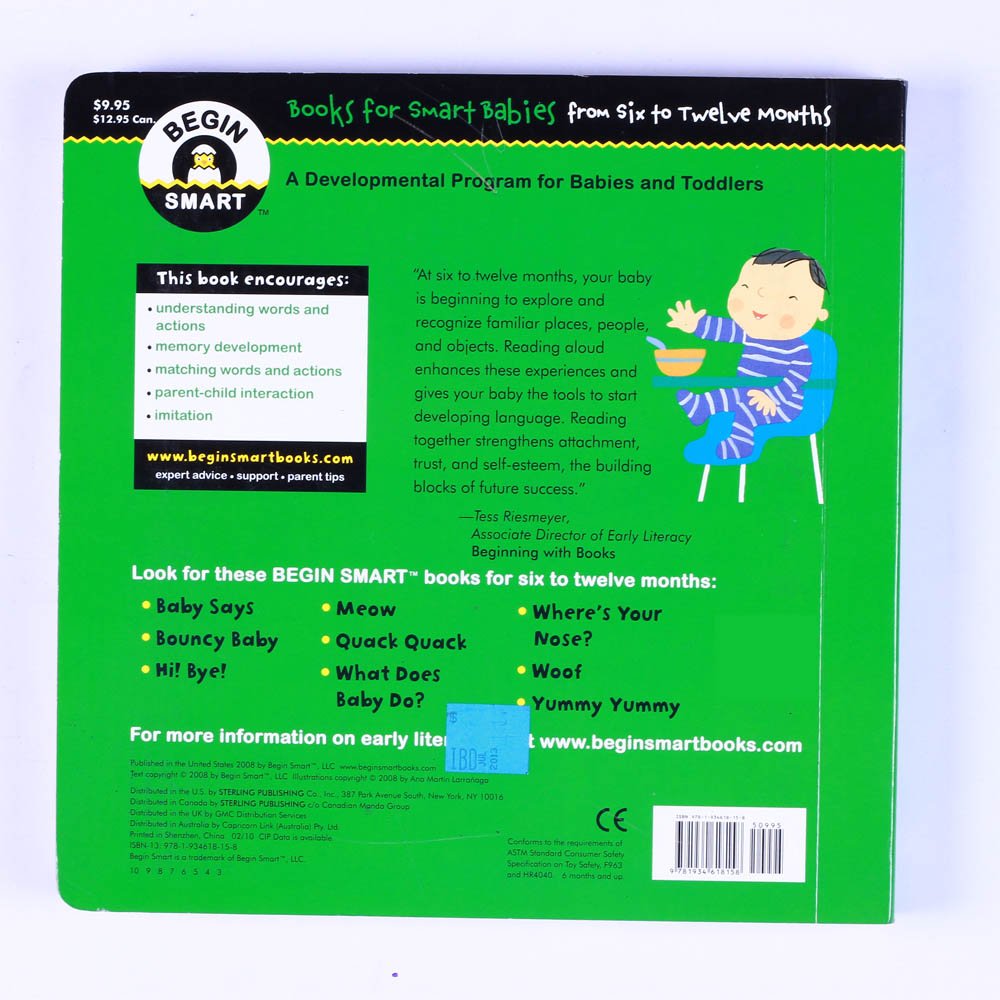 Begin Smart What Does Baby Do?,Used