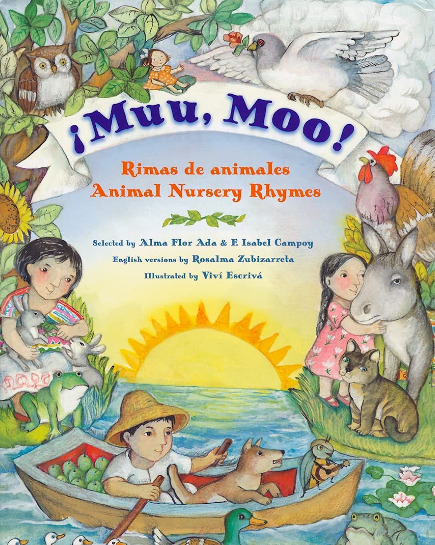 Muu, Moo! Rimas De Animales/Animal Nursery Rhymes: Bilingual Englishspanish,New