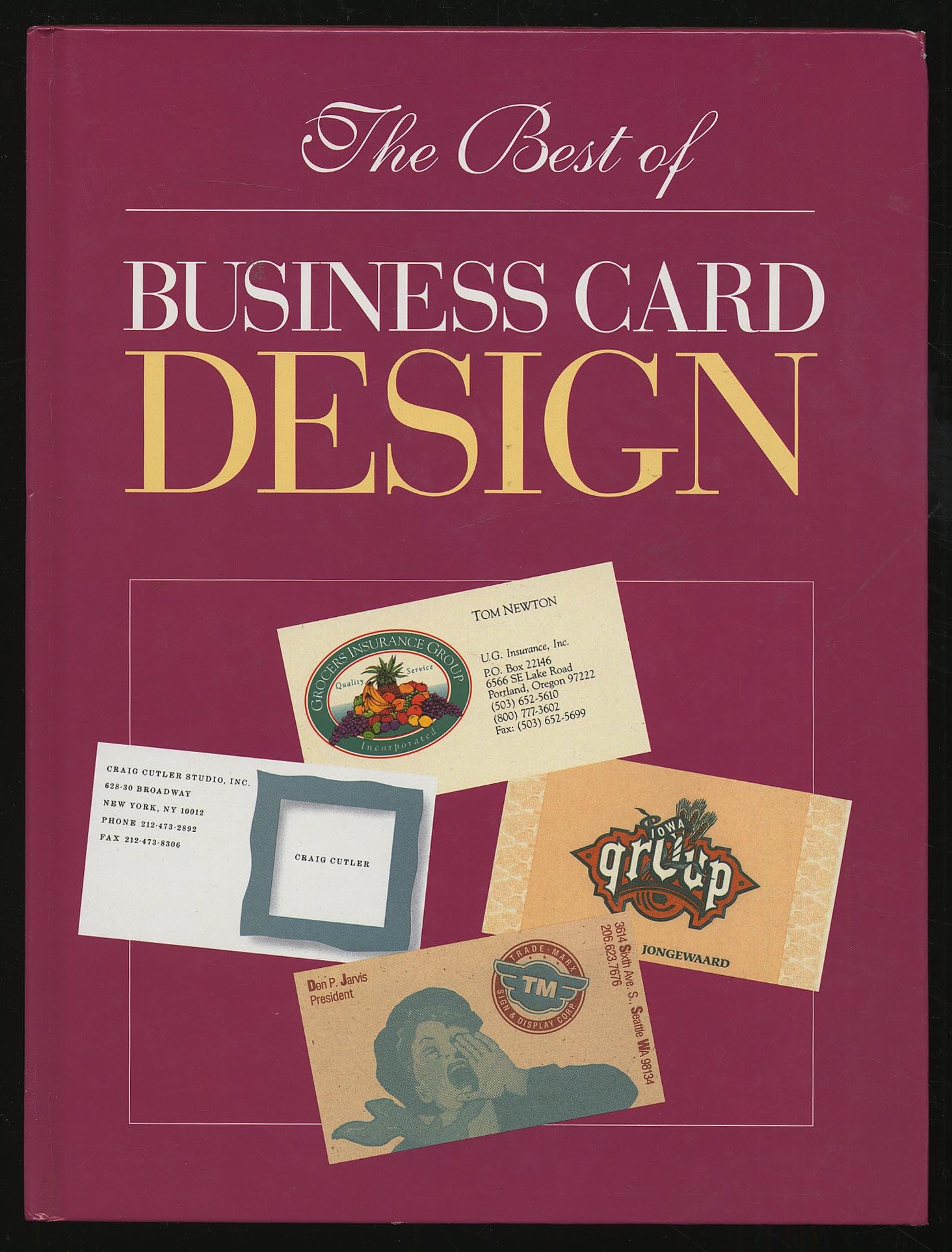The Best of Business Card Design,Used