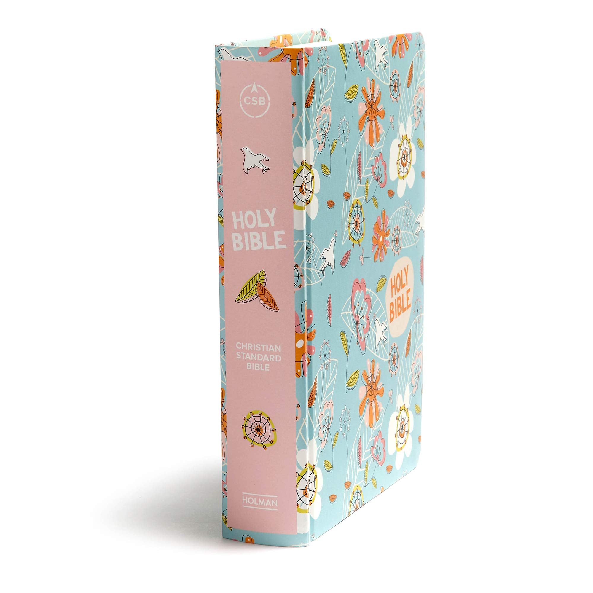 CSB Journal and Draw Bible for Kids, Blue, Black Letter, SingleColumn, Wide Margins, Journaling Space, Illustrations, Reading P,Used
