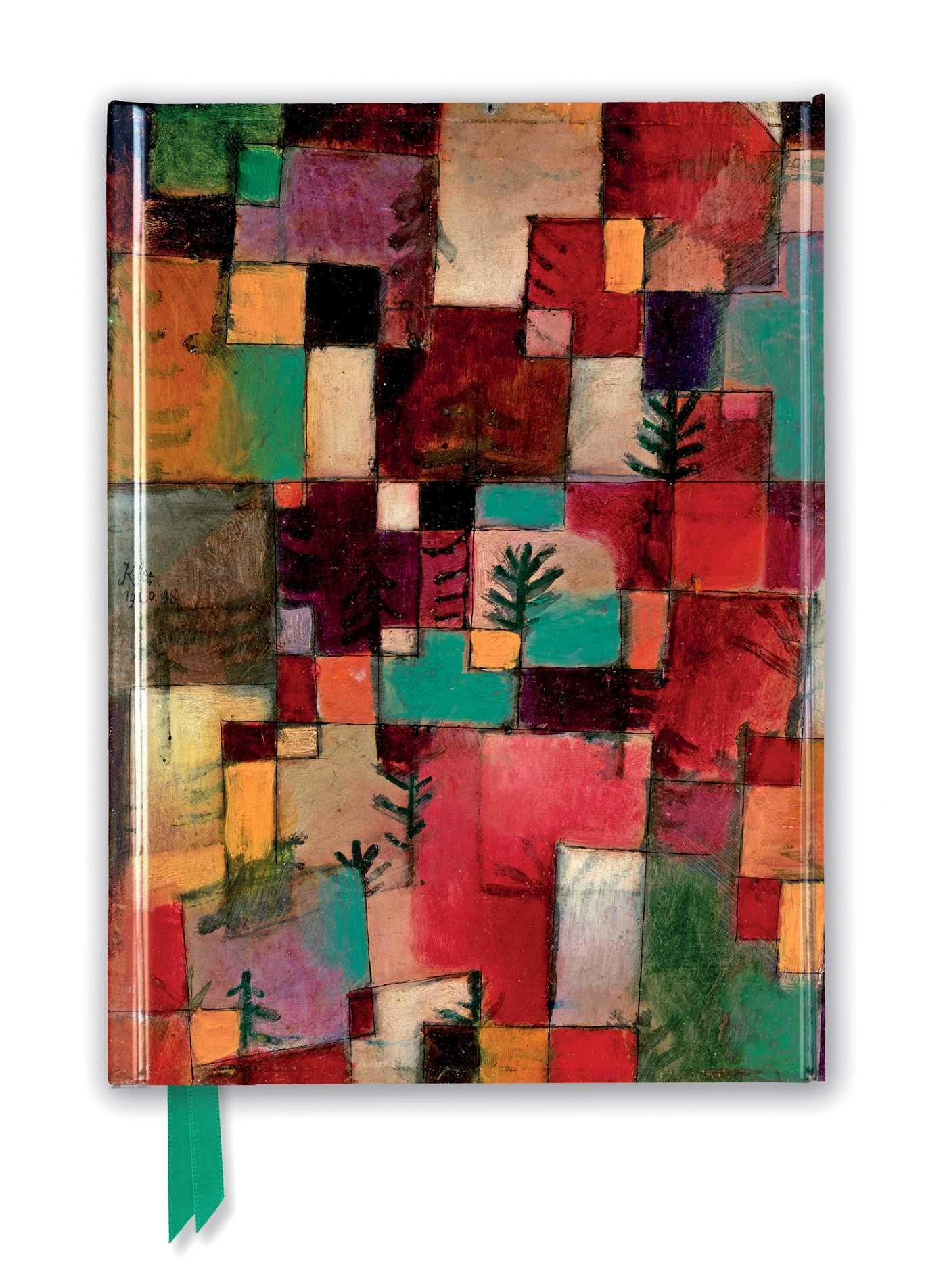 Paul Klee: Redgreen and VioletYellow Rhythms (Foiled Journal) (Flame Tree Notebooks),Used