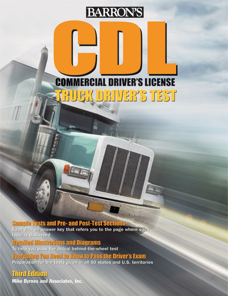 Barron'S Cdl Commercial Driver'S Test: Truck Driver'S Test,Used