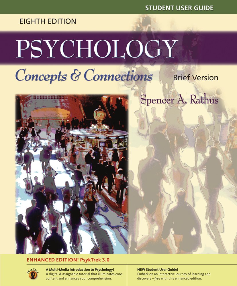 Psychology: Concepts & Connections, Psyktrek 3.0 Enhanced Edition,Used