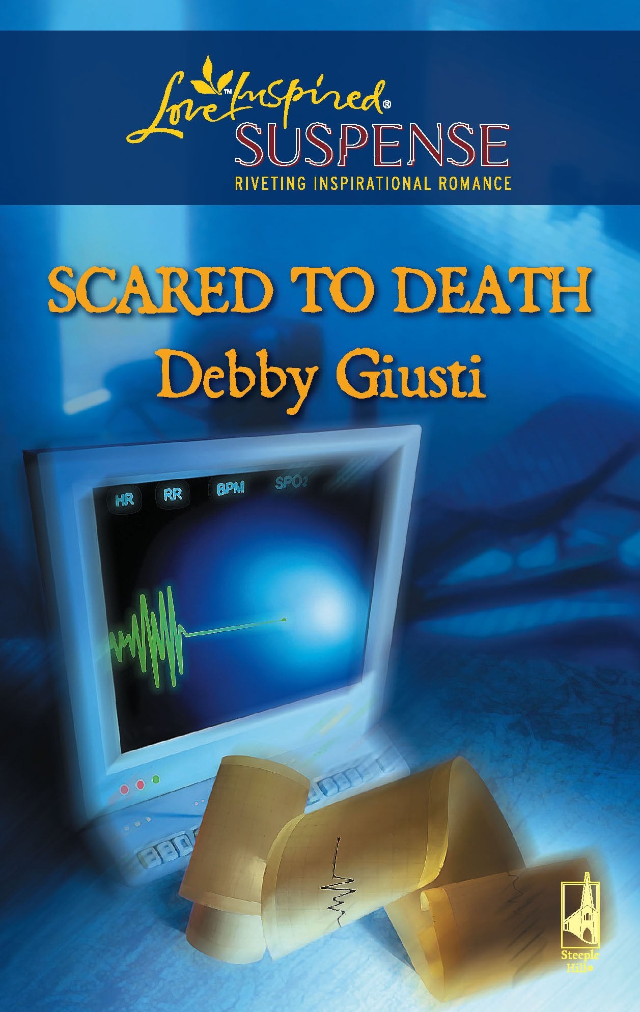 Scared to Death (Steeple Hill Love Inspired Suspense #66),Used