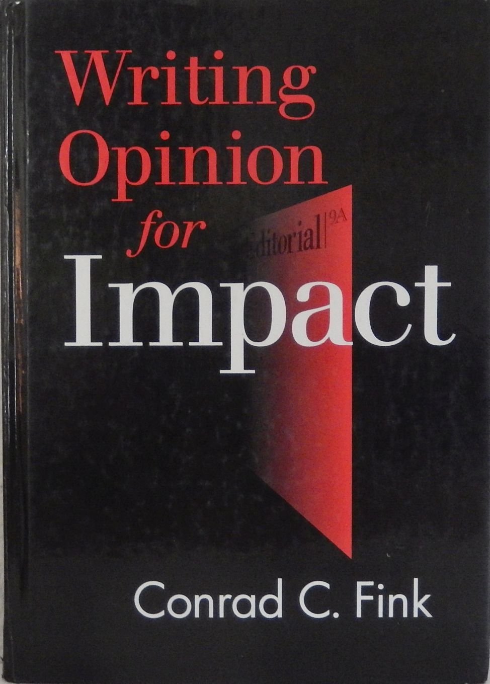 Writing Opinion for Impact,New