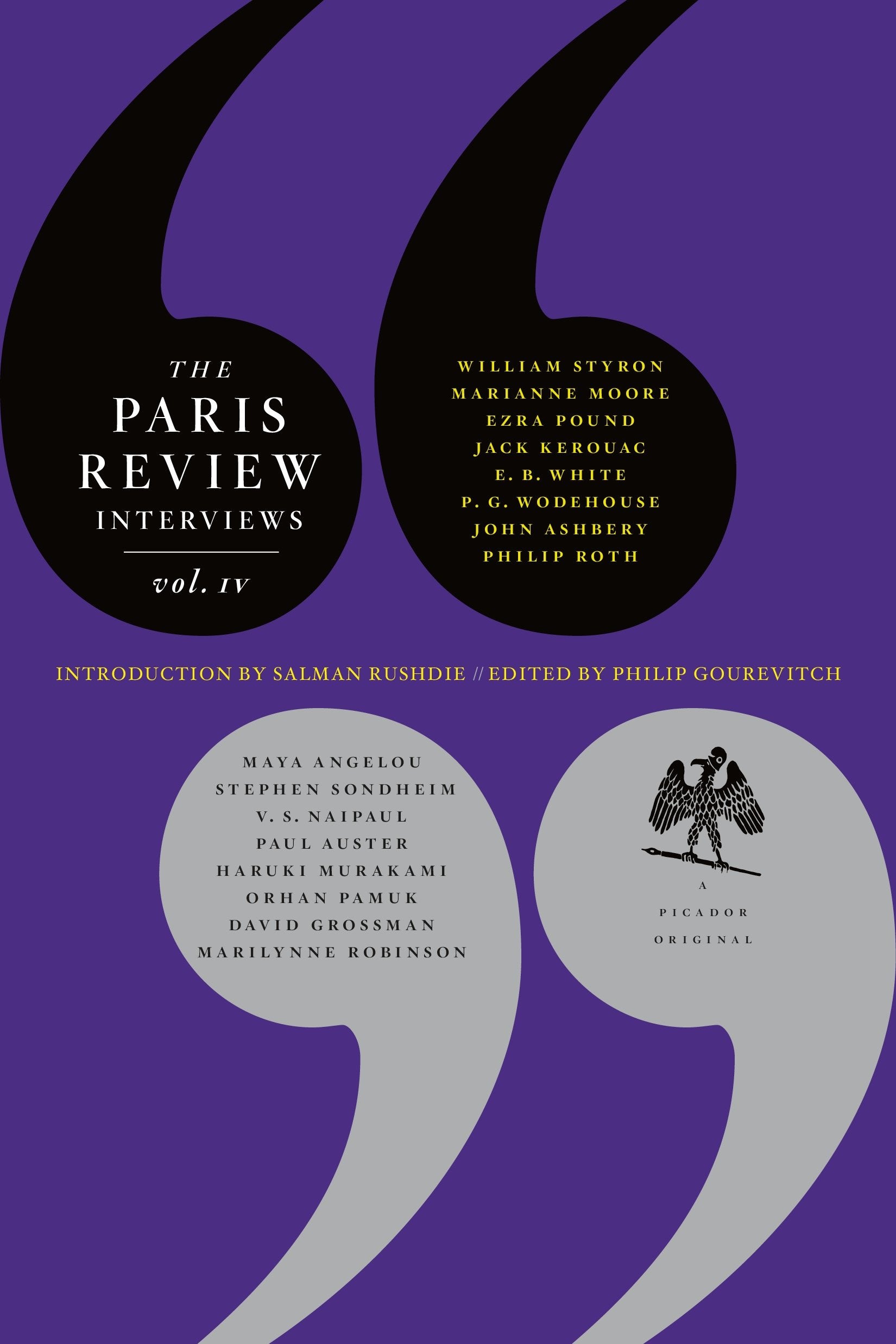 The Paris Review Interviews, IV (The Paris Review Interviews, 4),New