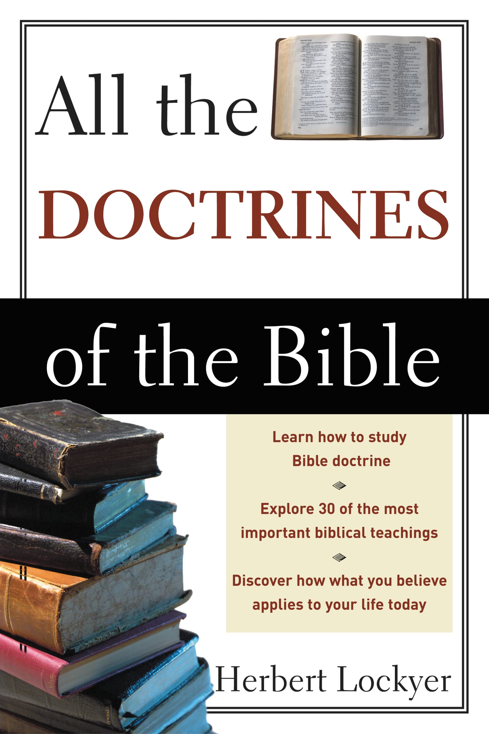 All The Doctrines Of The Bible,New