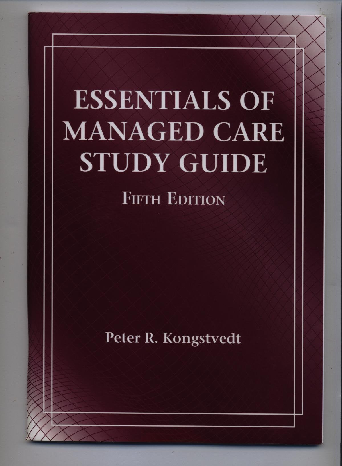 Essentials Managed Health Care Study Guide: Student Edition,Used