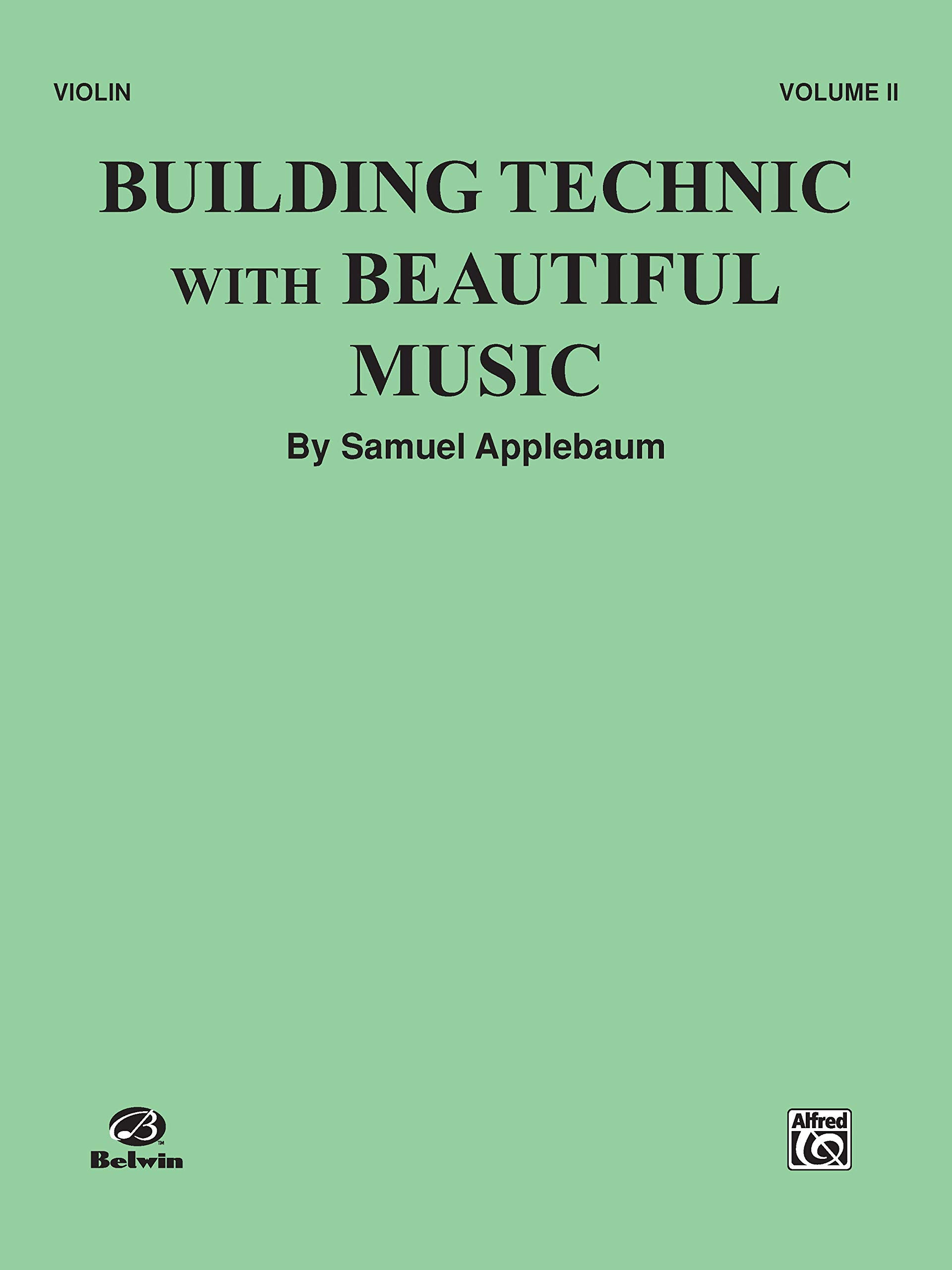 Building Technic with Beautiful Music  Violin Vol. 2,Used