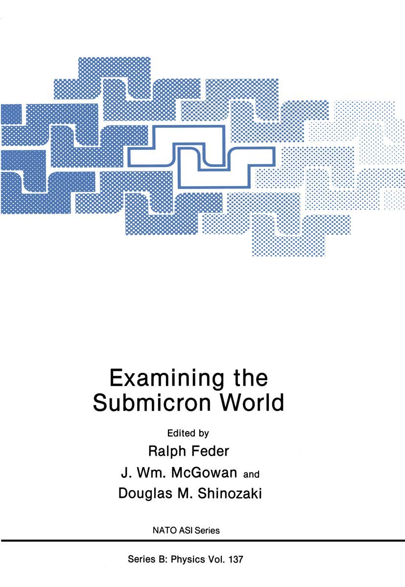 Examining the Submicron World (Nato ASI Subseries B:, 137),Used