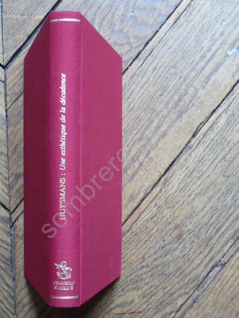 Huysmans: Une esthetique de la decadence : actes du colloque de Ba^le, Mulhouse et Colmar, des 5, 6 et 7 novembre 1984 (Travaux ,Used