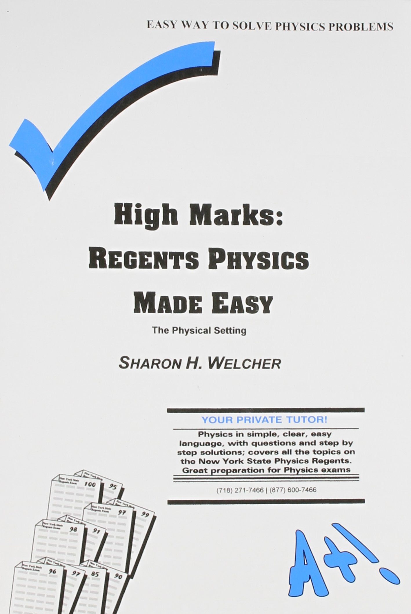 High Marks: Regents Physics Made Easy : The Physical Setting,Used