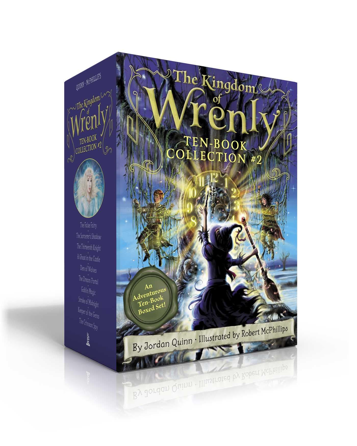 The Kingdom of Wrenly TenBook Collection #2 (Boxed Set): The False Fairy; The Sorcerer's Shadow; The Thirteenth Knight; A Ghost,New