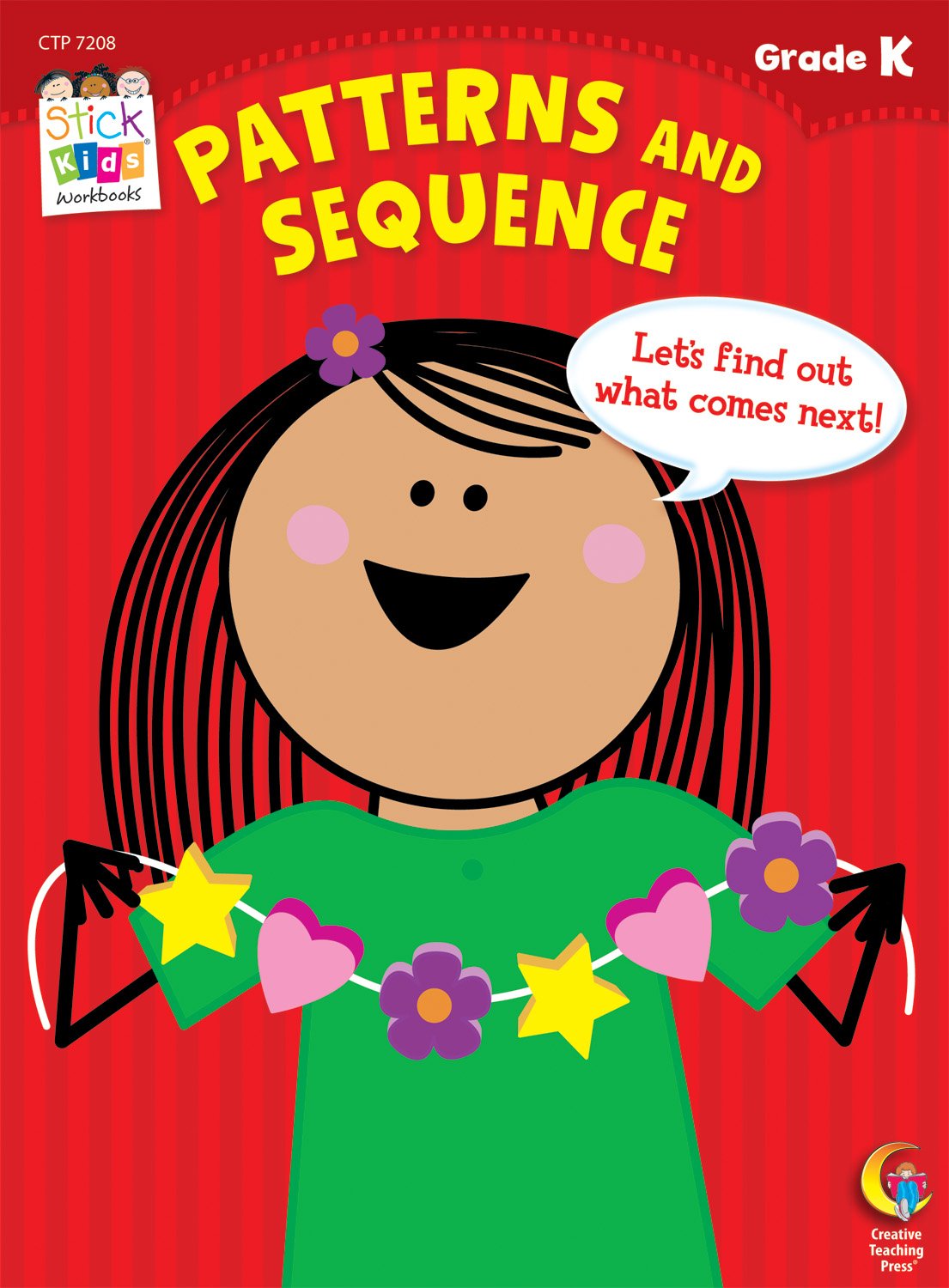 Patterns and Sequence Stick Kids Workbook, Grade K,Used