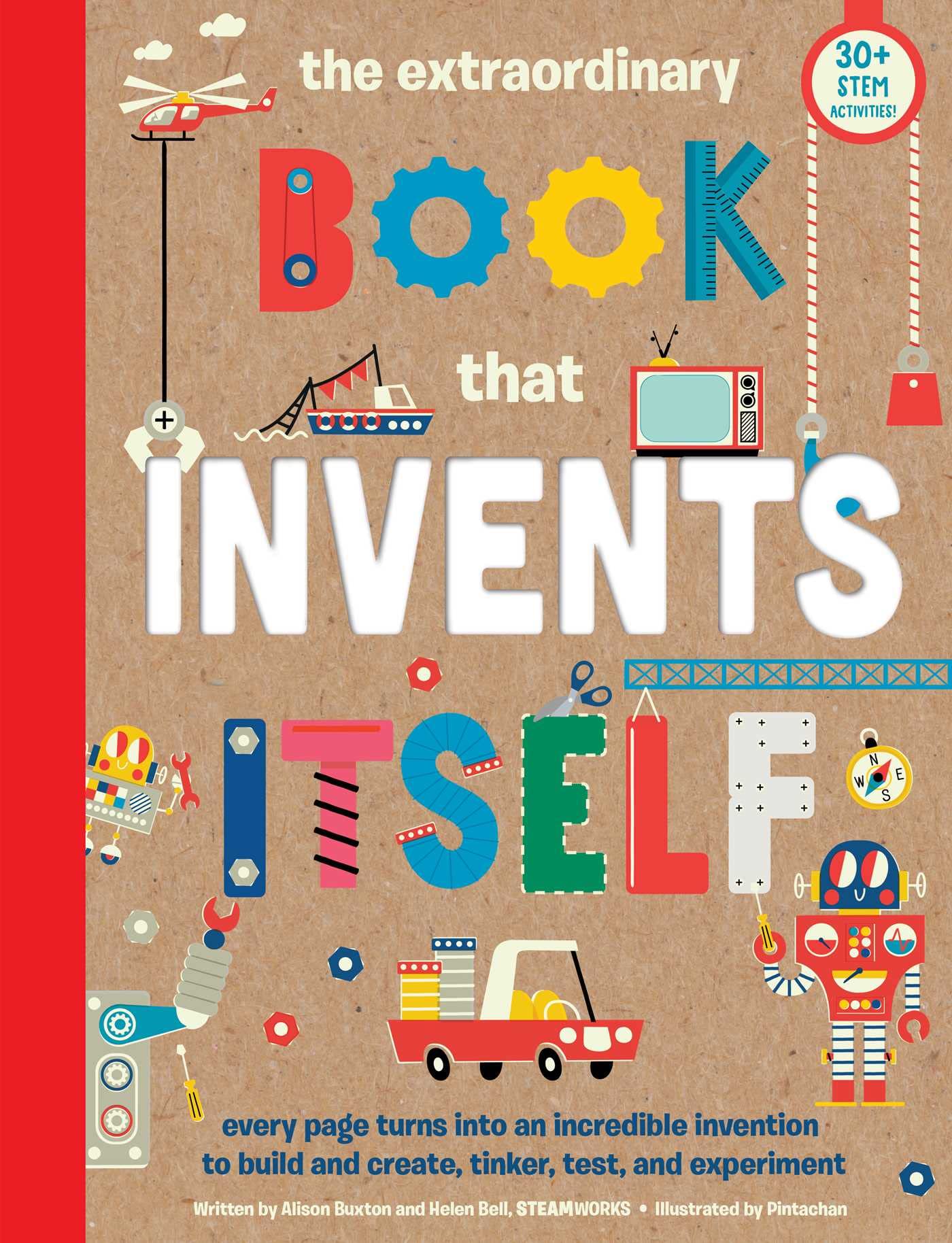 The Extraordinary Book That Invents Itself: (Kid'S Activity Books, Stem Books For Kids. Steam Books),New