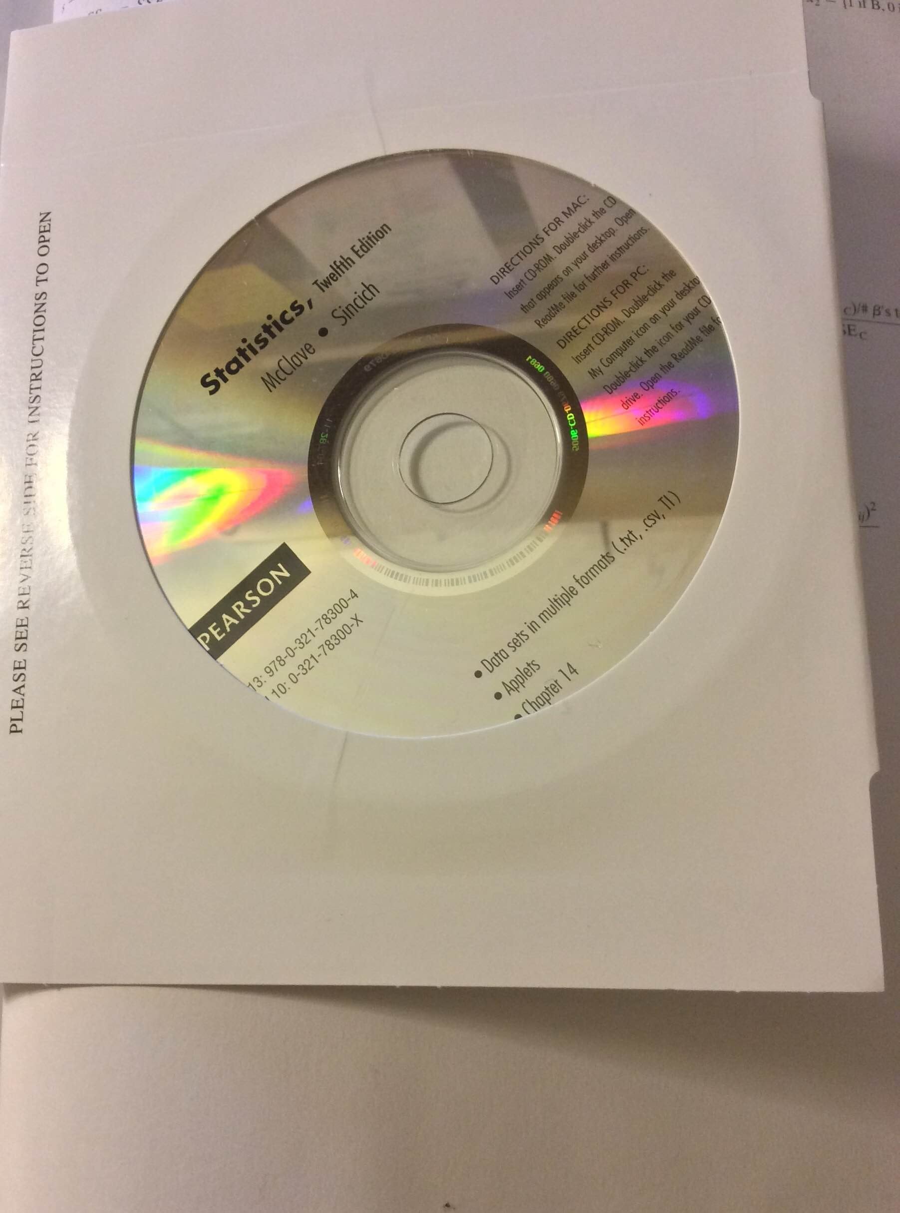 Statistics (12th Edition),Used