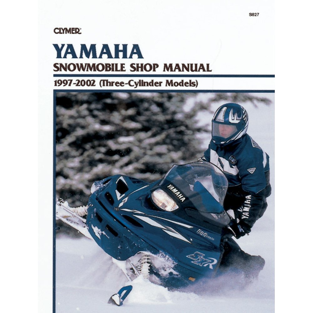 Yamaha Snowmobile Shop Manual 19972002 (ThreeCylinder Models),Used