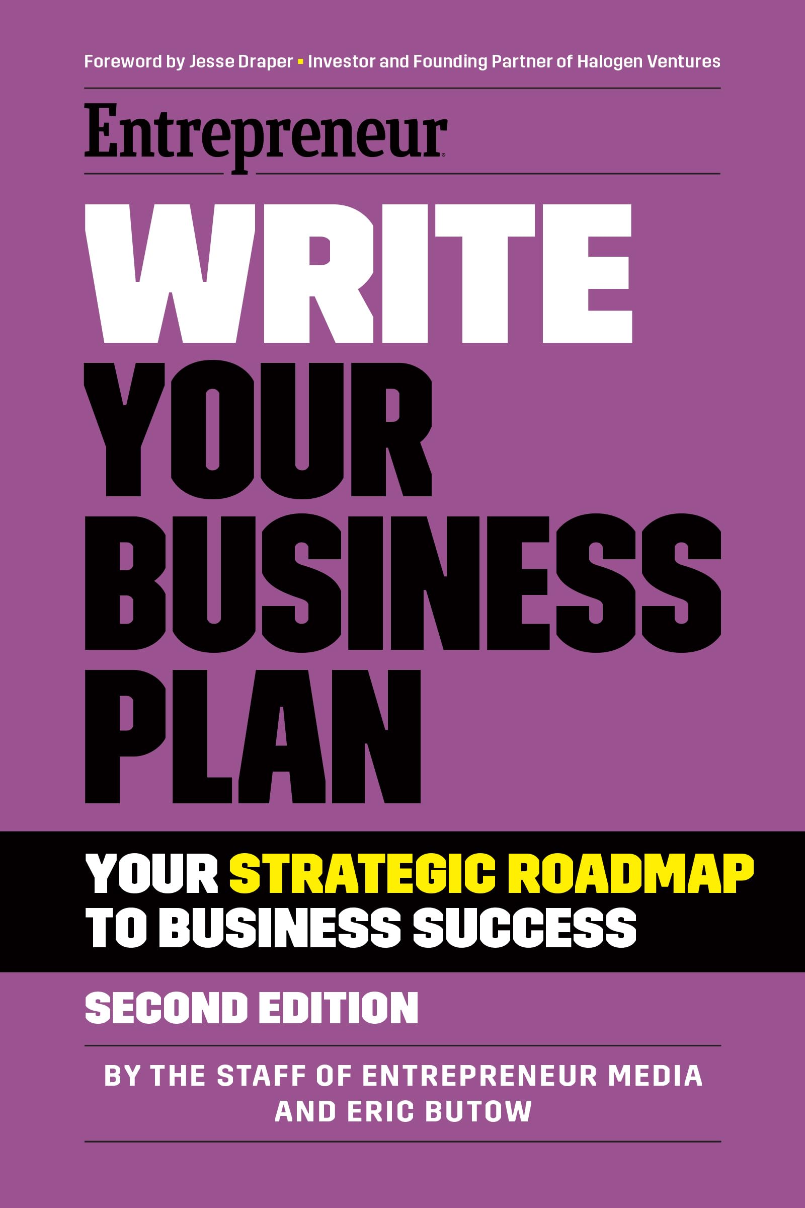 Write Your Business Plan: A Stepbystep Guide To Build Your Business (Entrepreneur),Used