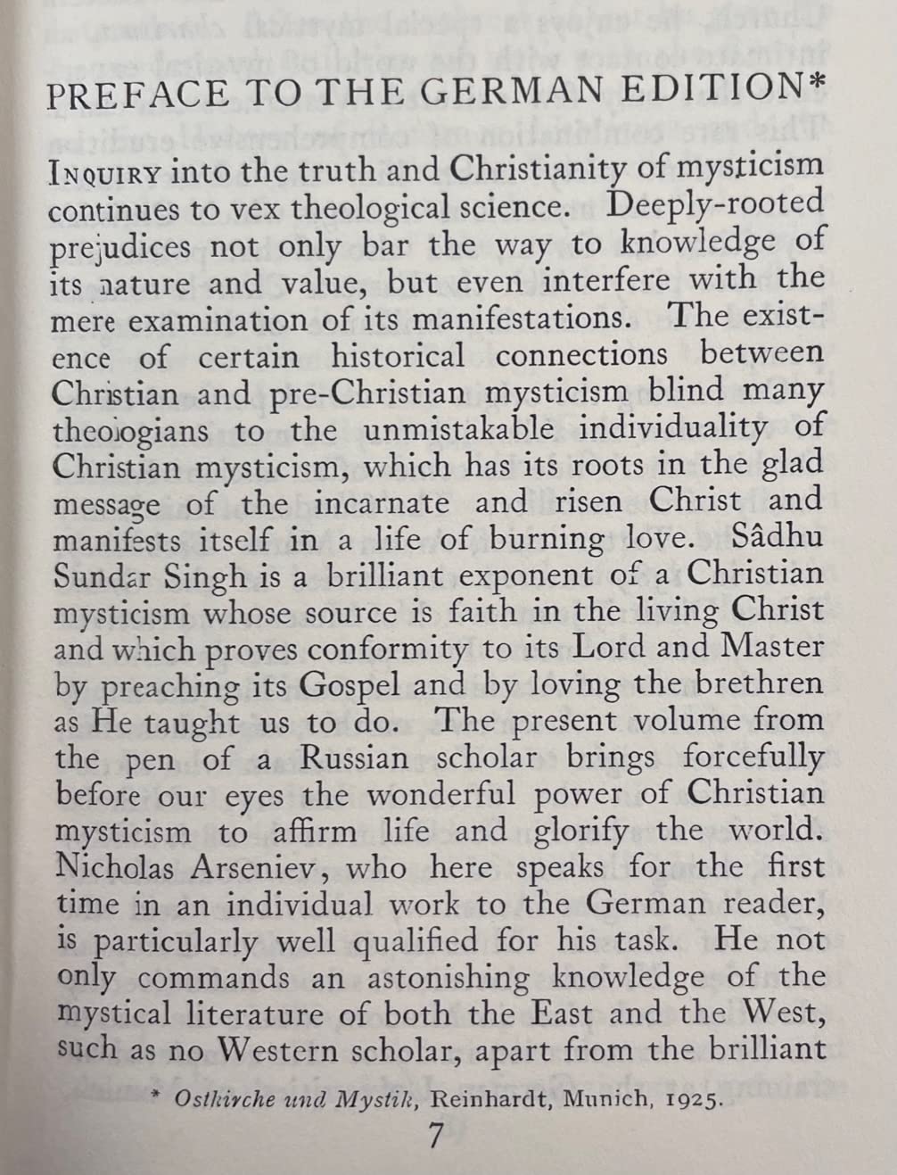 Mysticism and the Eastern Church,Used