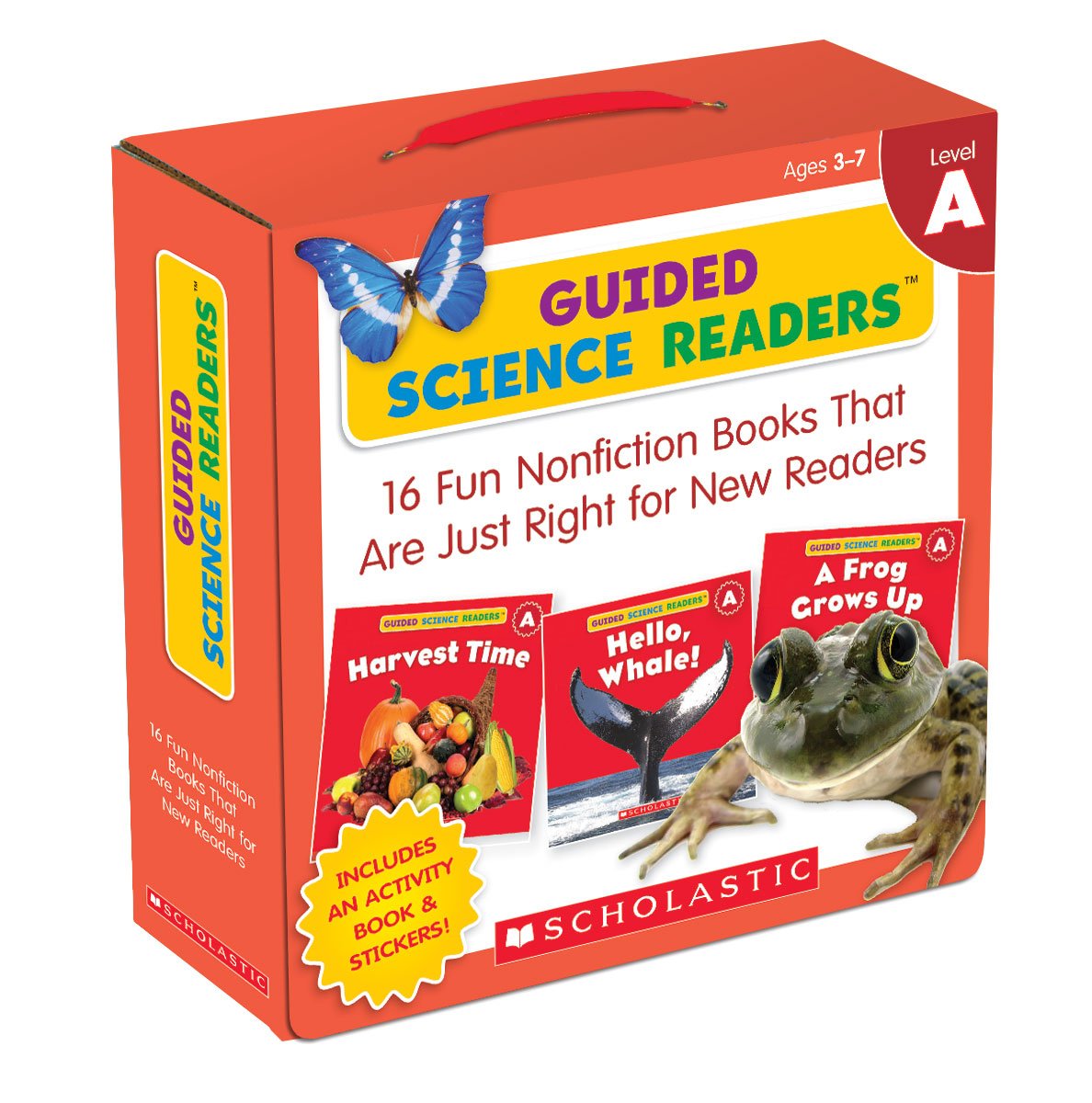 Guided Science Readers: Level A (Parent Pack): 16 Fun Nonfiction Books That Are Just Right For New Readers,New