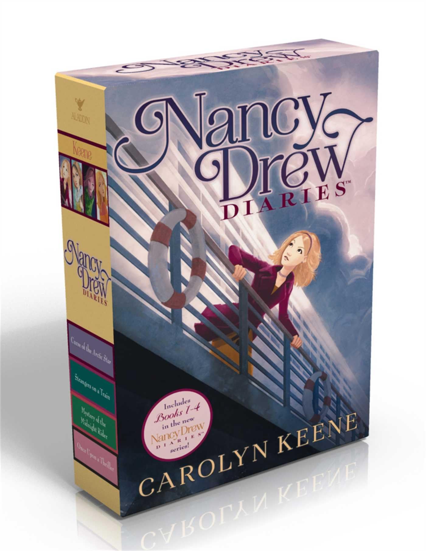 Nancy Drew Diaries (Boxed Set): Curse Of The Arctic Star; Strangers On A Train; Mystery Of The Midnight Rider; Once Upon A Thril