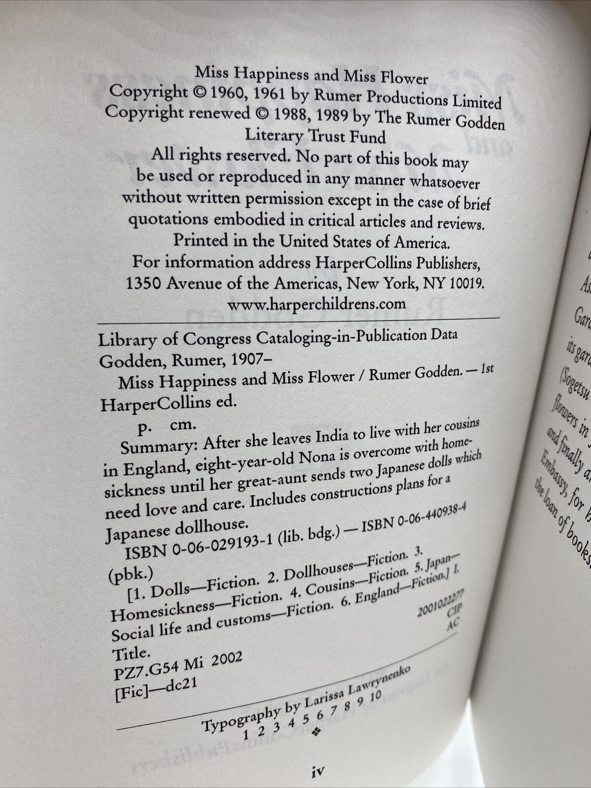 Miss Happiness and Miss Flower,Used