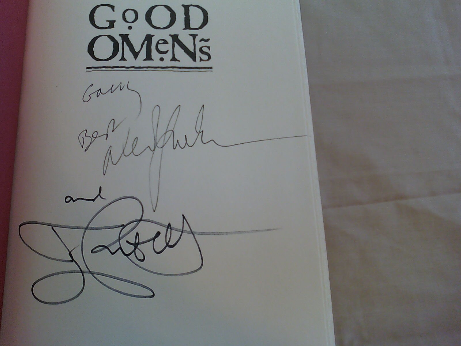 Good Omens: The Nice And Accurate Prophecies Of Agnes Nutter, Witch,Used
