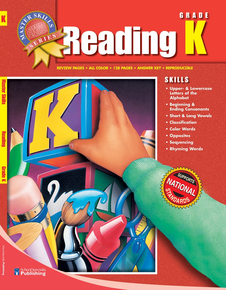 Reading, Grade K (Master Skills),Used