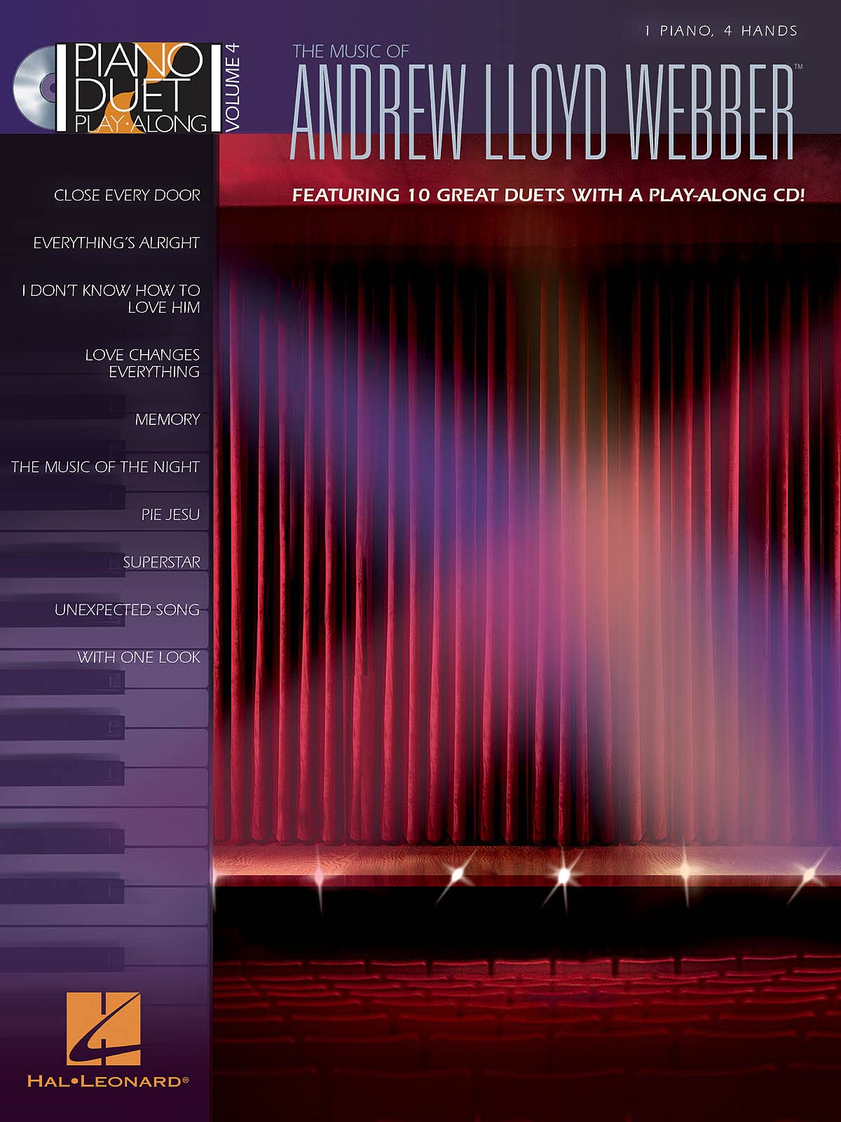 The Music of Andrew Lloyd Webber: Piano Duet PlayAlong Volume 4,Used