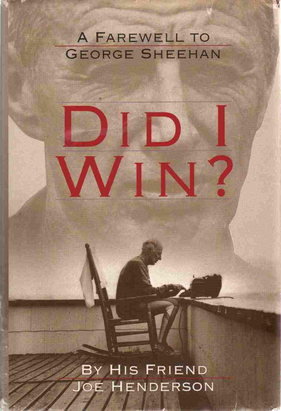 Did I Win?: A Farewell to George Sheehan,Used
