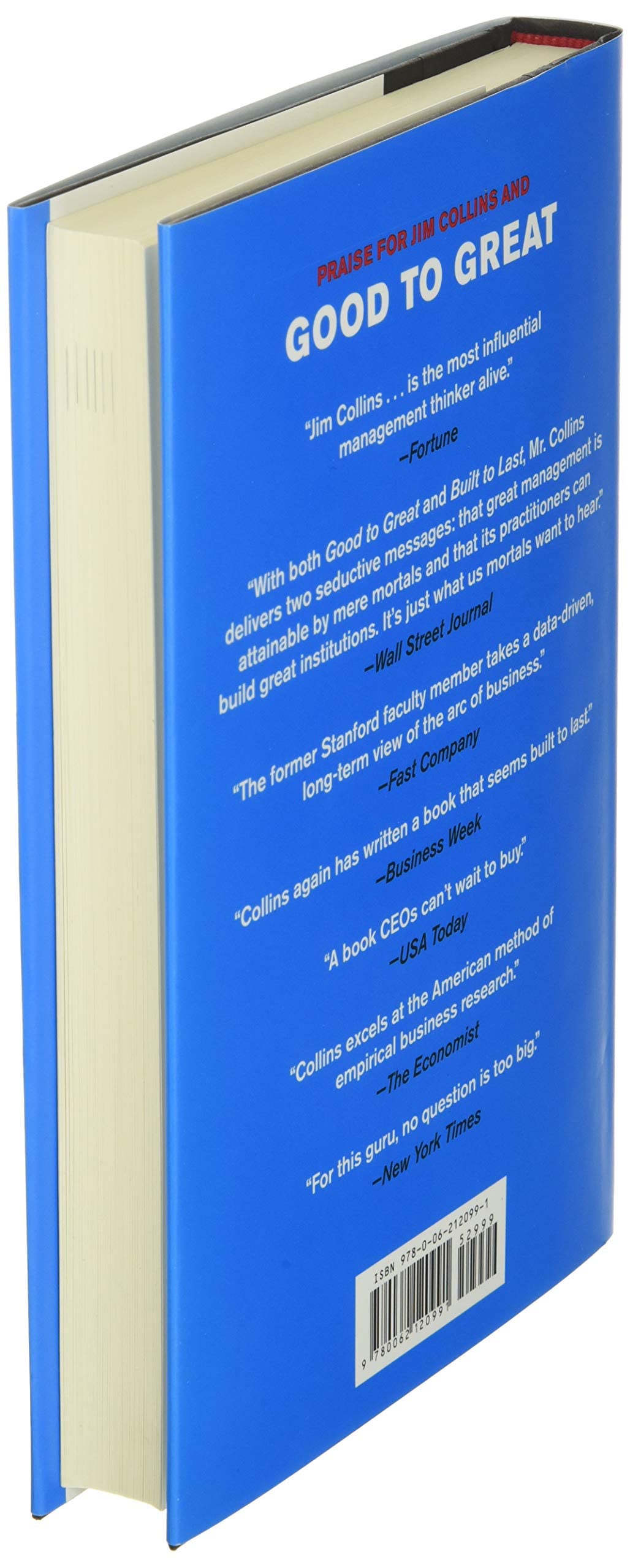 Great By Choice: Uncertainty, Chaos, And Luckwhy Some Thrive Despite Them All (Good To Great, 5)-used