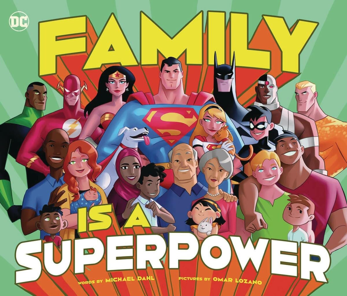 Family Is A Superpower (DC Super Heroes),Used