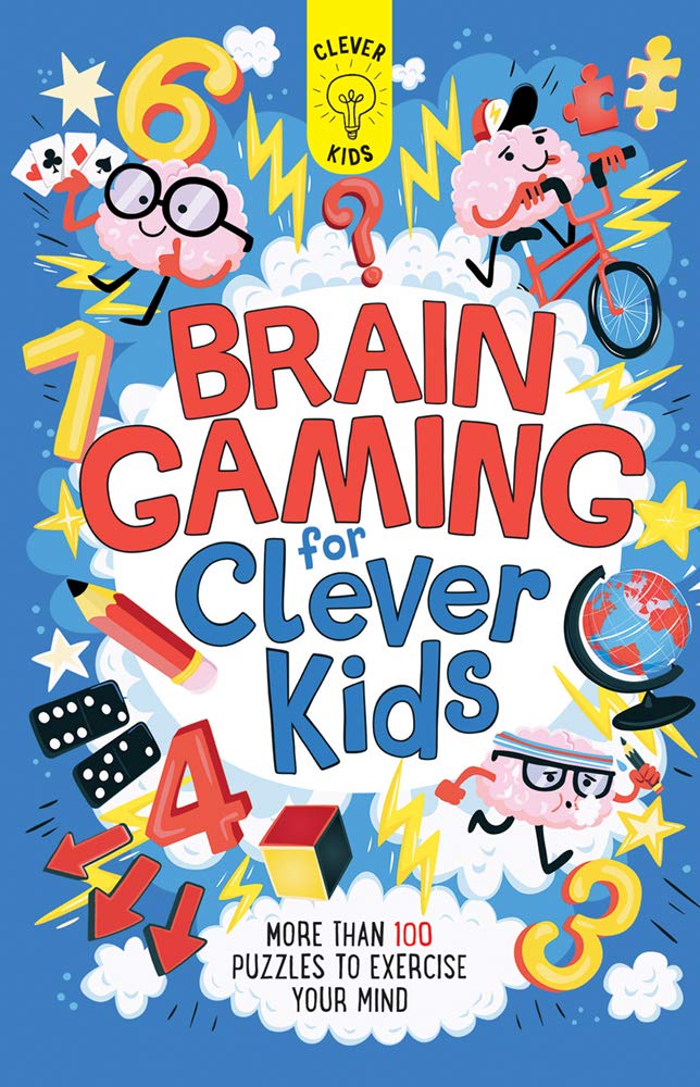 Brain Gaming for Clever Kids: More than 100 Puzzles to Exercise Your Mind,Used