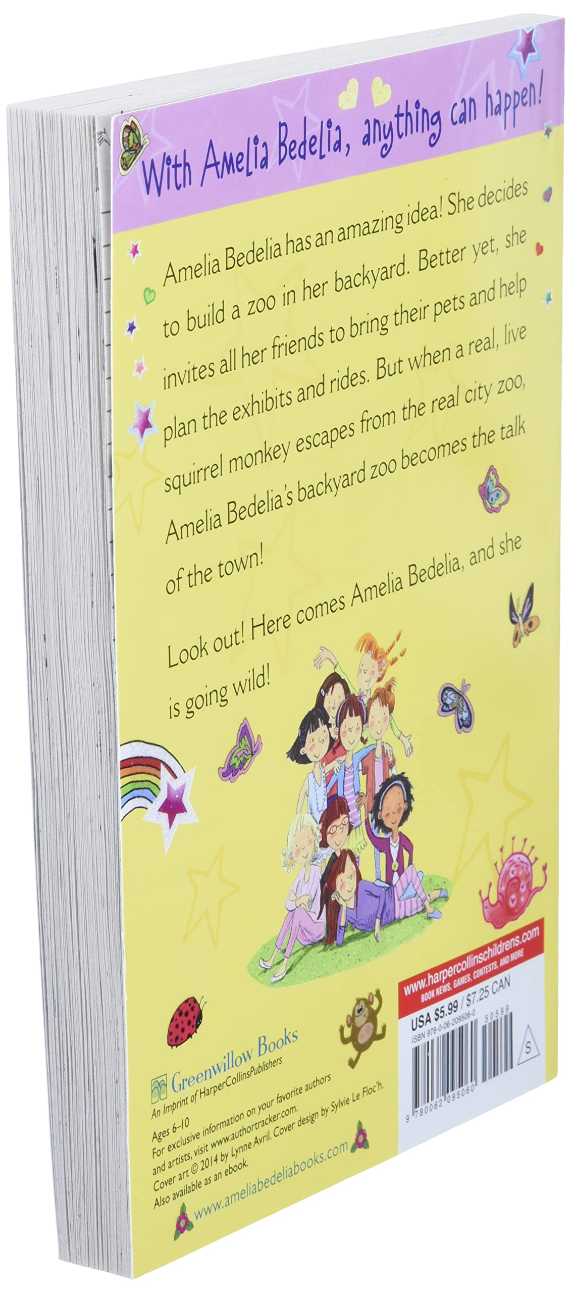 Amelia Bedelia Chapter Book #4: Amelia Bedelia Goes Wild!,Used