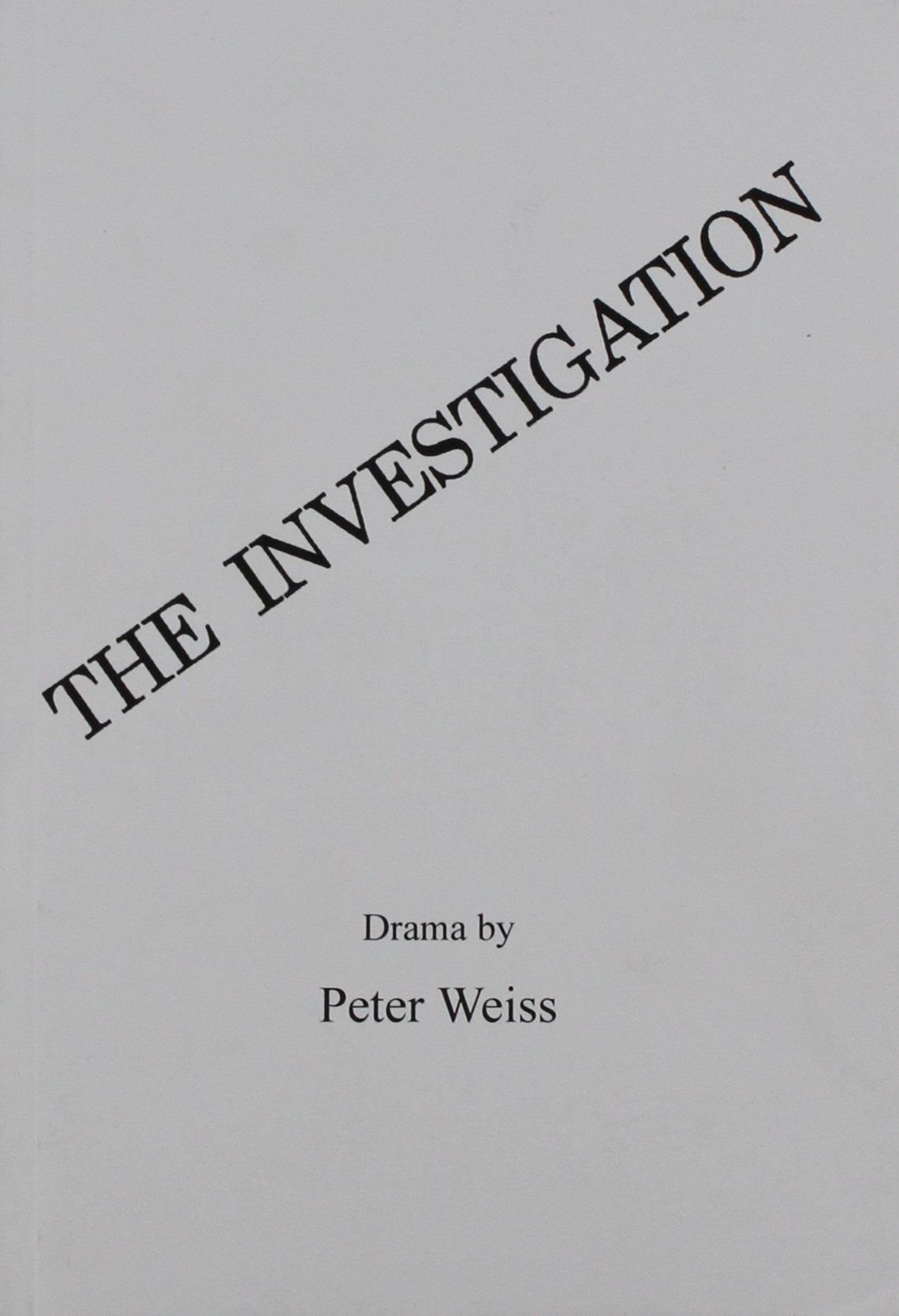 Investigation,Used