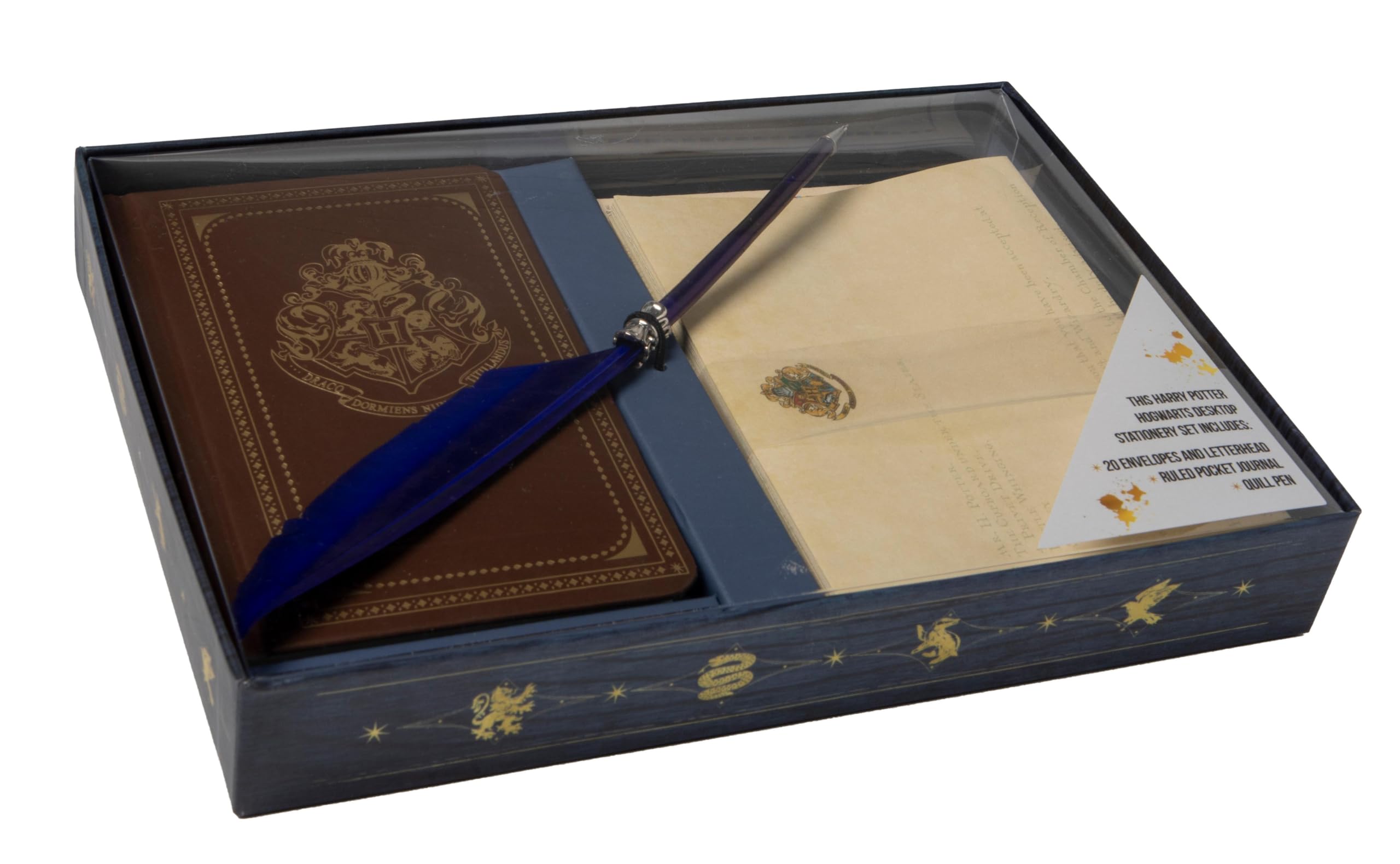 Harry Potter: Hogwarts School of Witchcraft and Wizardry Desktop Stationery Set (With Pen),New